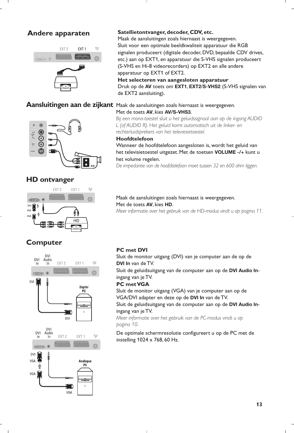 Philips Téléviseur à écran large User Manual | Page 45 / 62