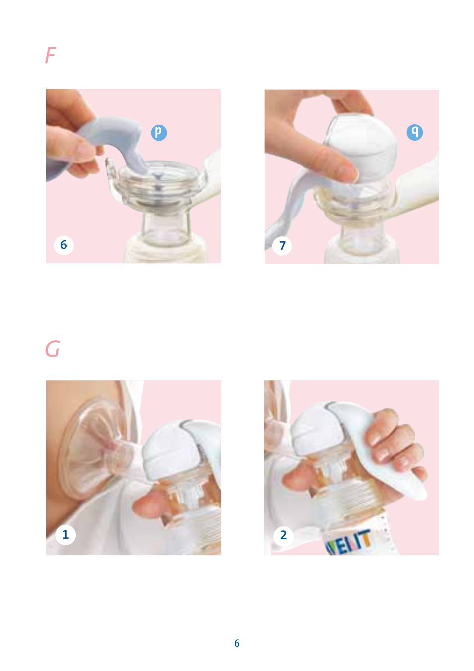 Philips AVENT Tire-lait électronique User Manual | Page 3 / 29