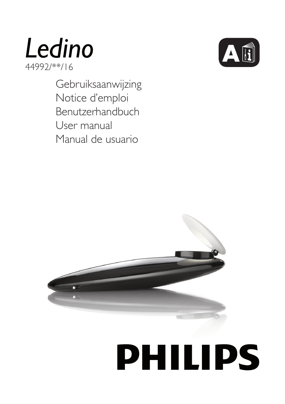 Philips Ledino Lampe de table User Manual | 36 pages