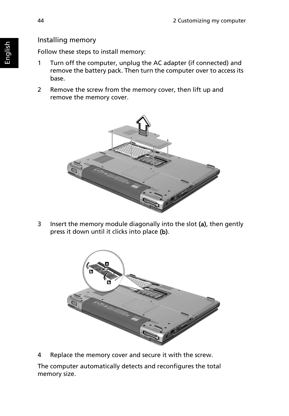 Acer 3200 Series User Manual | Page 52 / 90