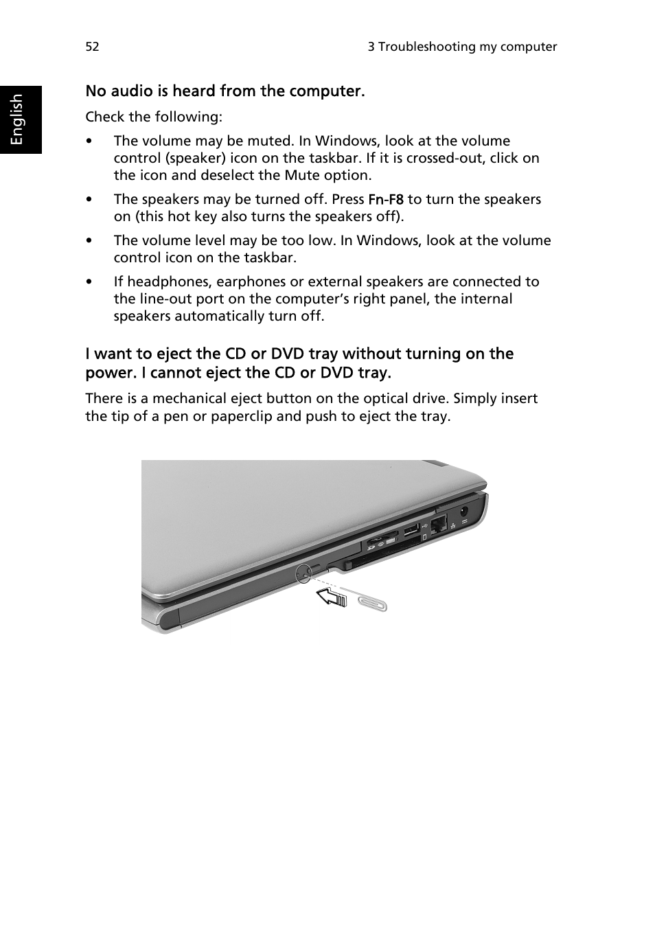 Acer 3200 Series User Manual | Page 60 / 90