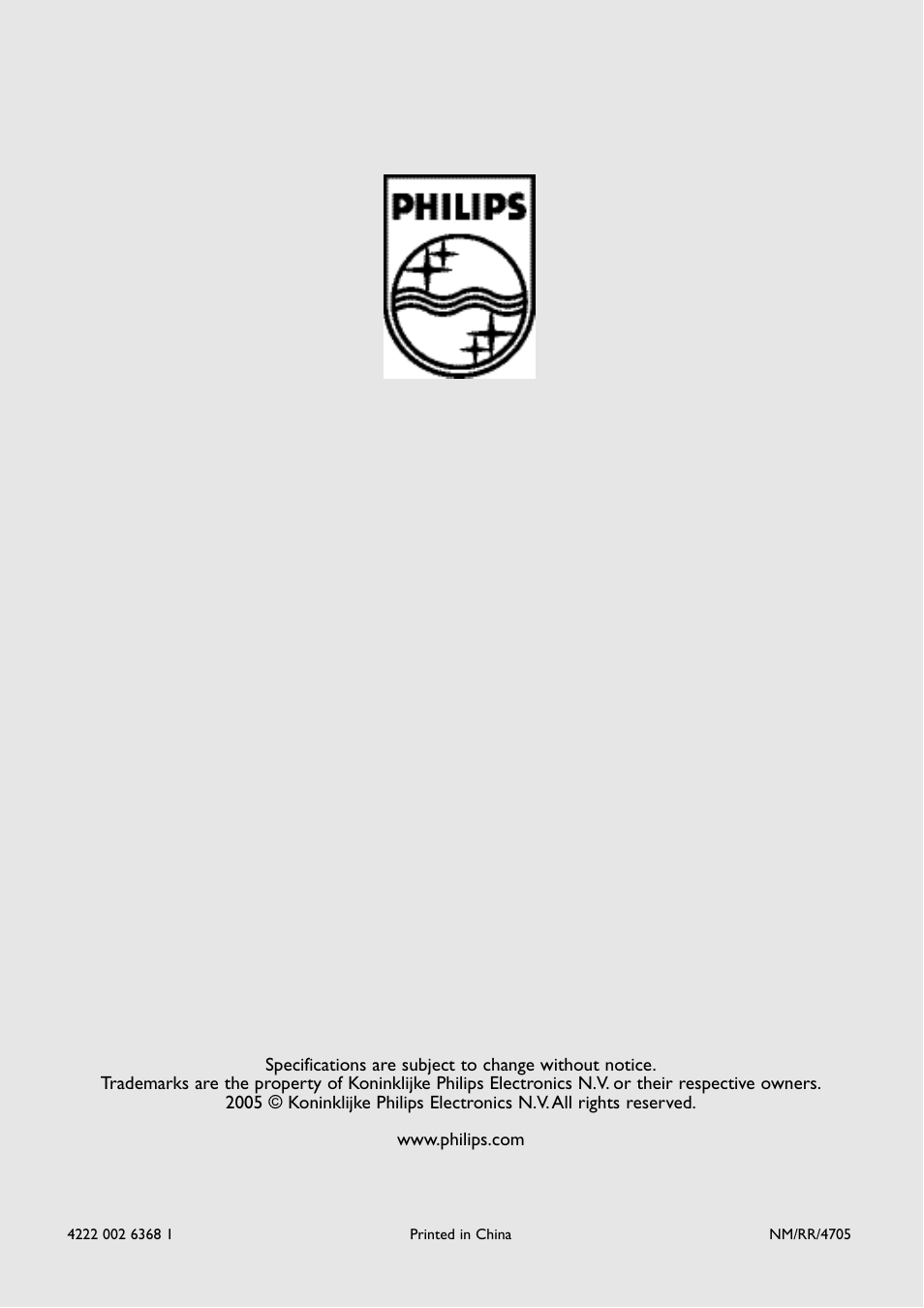 Philips Écoute-bébé familial User Manual | 4 pages