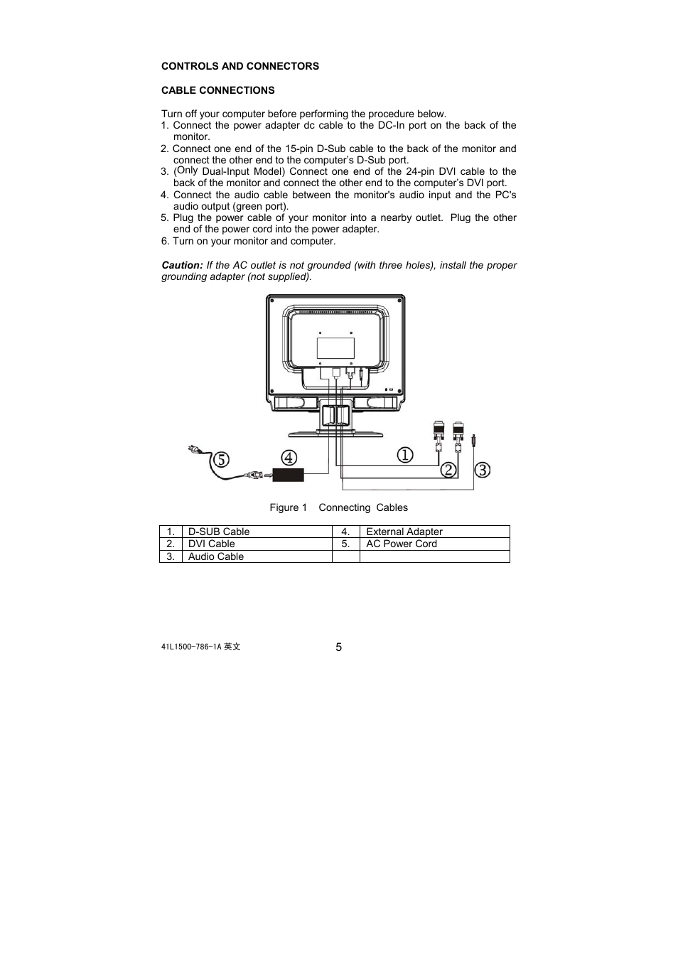 Acer 41L1500-786-1A User Manual | Page 6 / 20