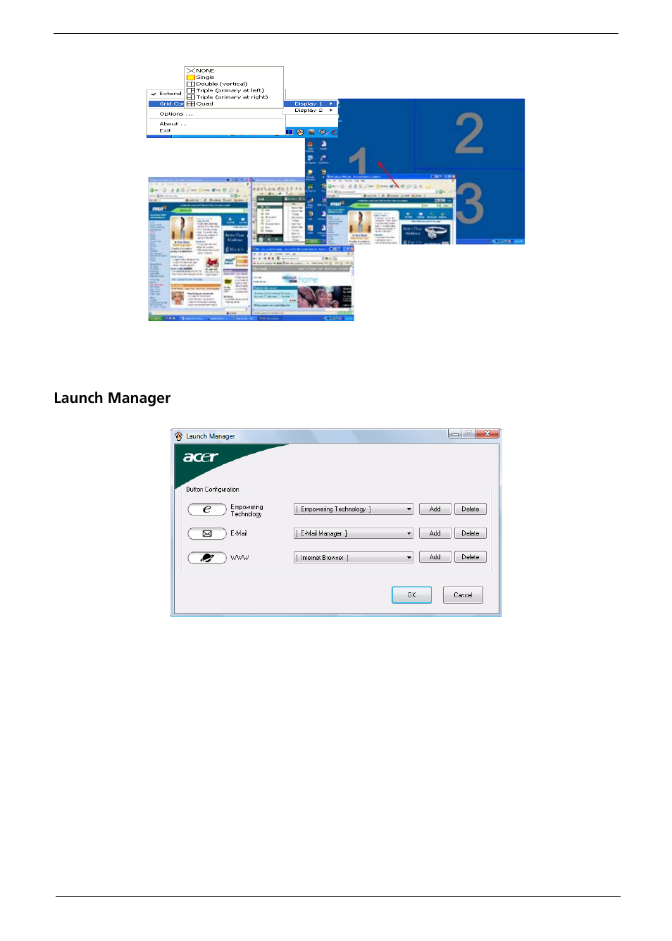 Launch manager | Acer 5710 User Manual | Page 37 / 104