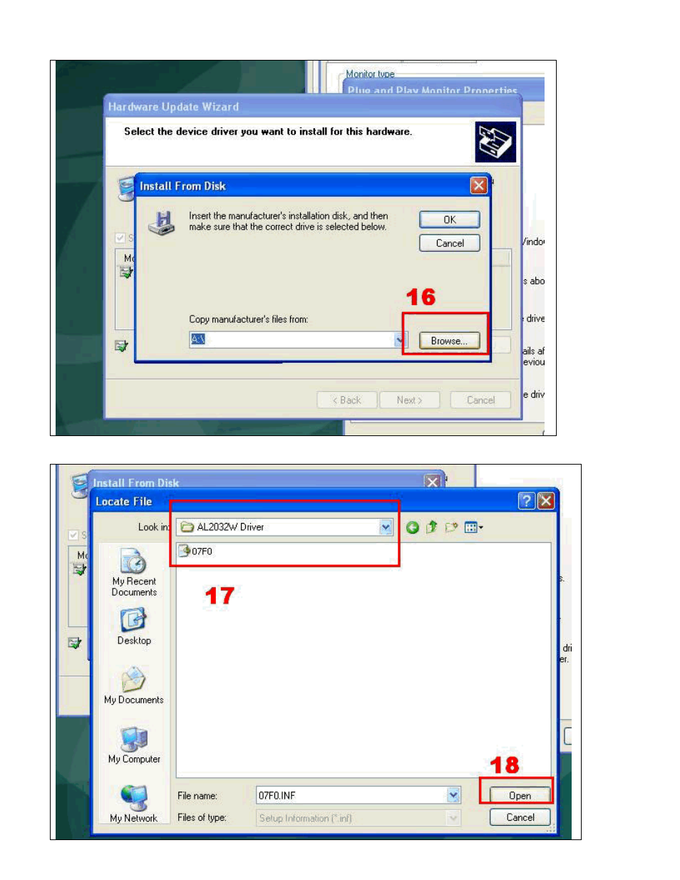 Acer AL2032 User Manual | Page 6 / 9
