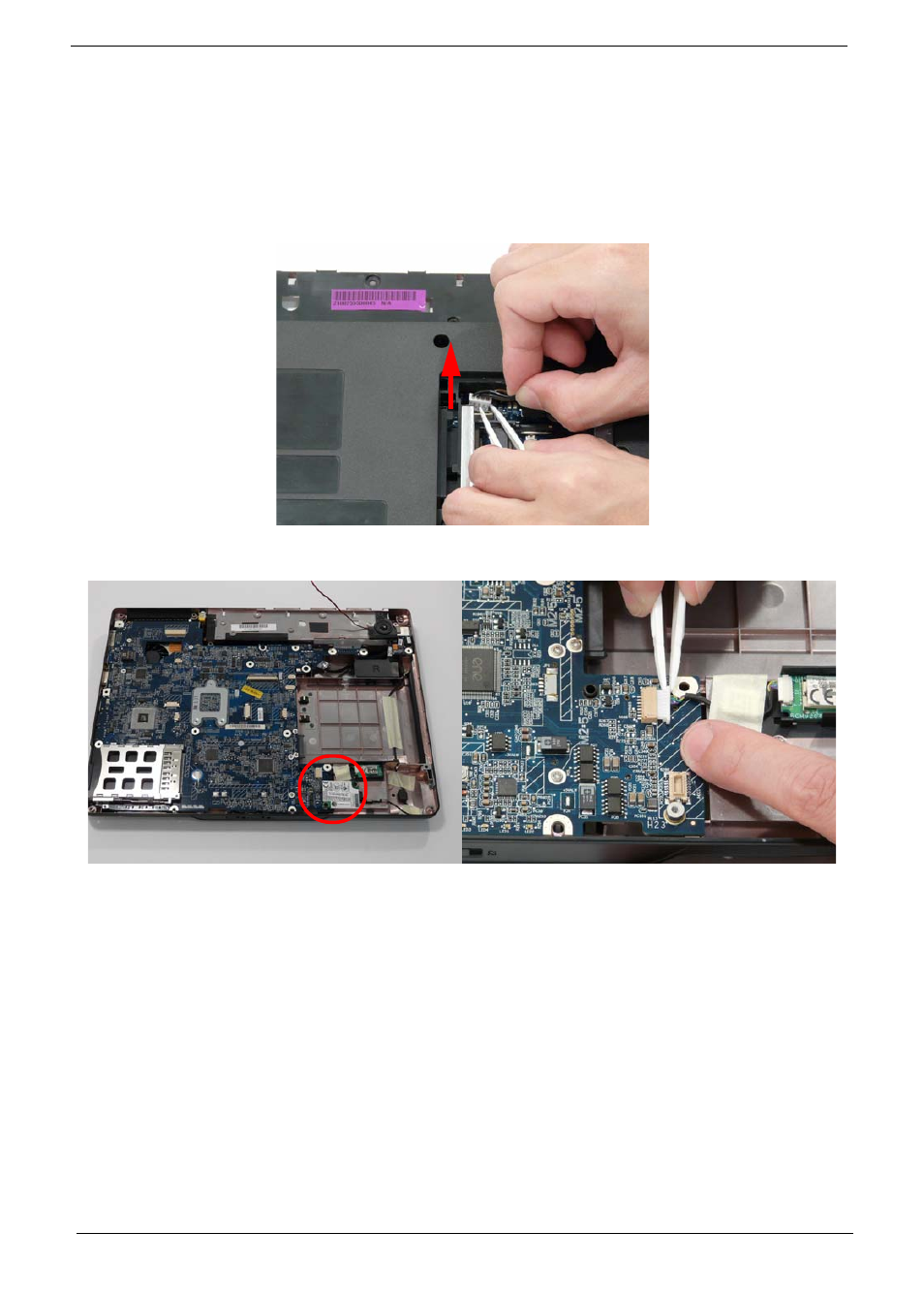 Removing the mainboard | Acer 4530 User Manual | Page 90 / 182