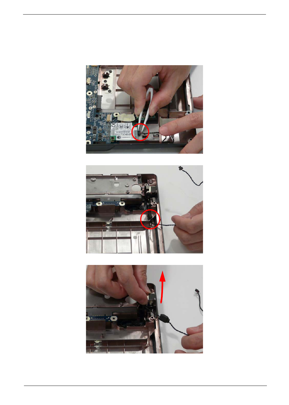 Removing the rj-11 port | Acer 4530 User Manual | Page 93 / 182