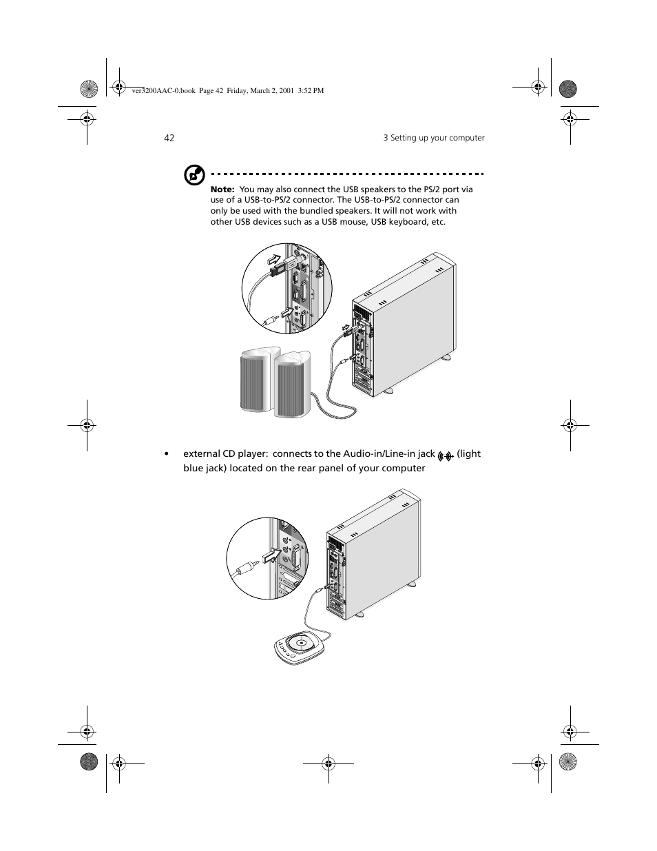 Acer 3200 User Manual | Page 52 / 96