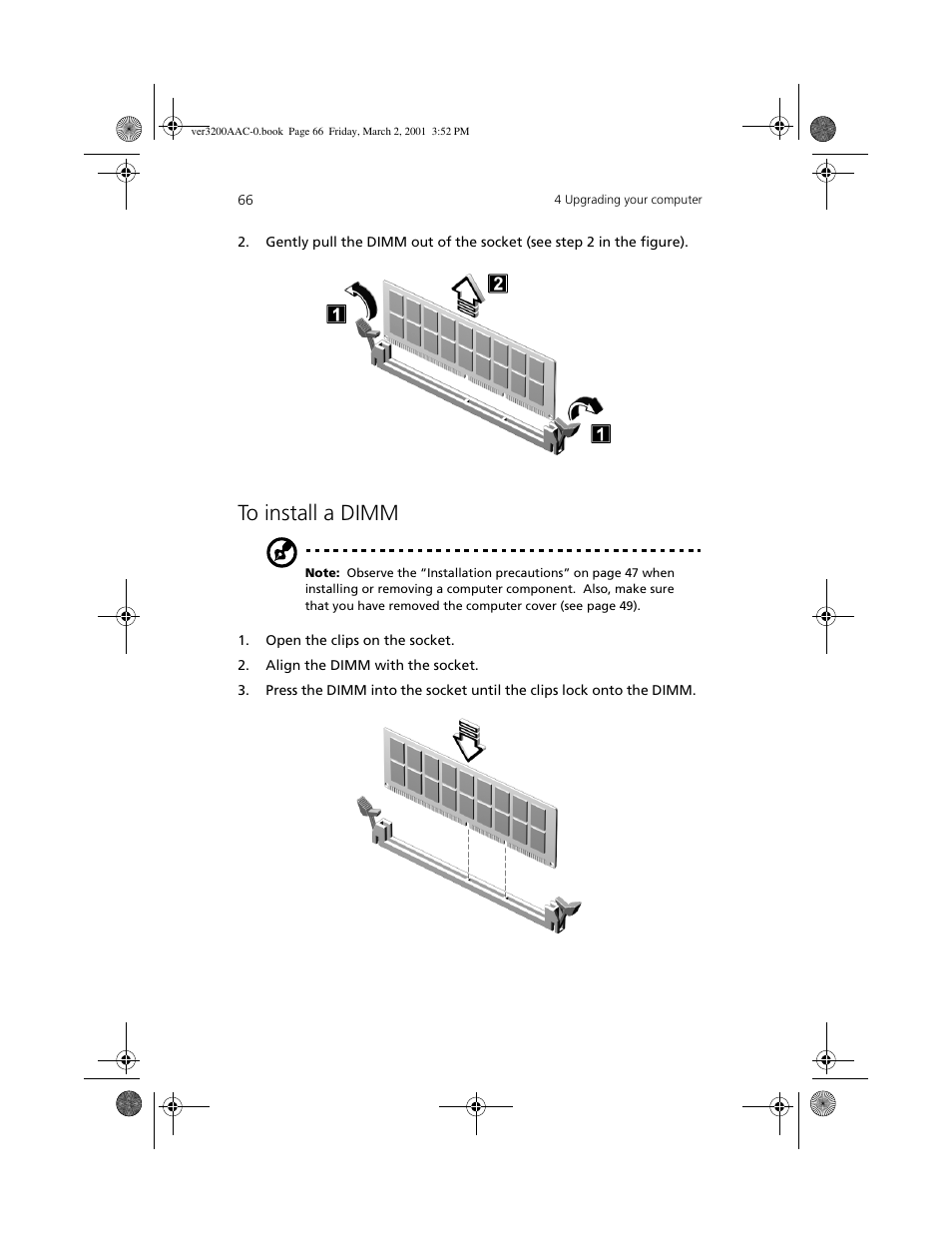 Acer 3200 User Manual | Page 76 / 96