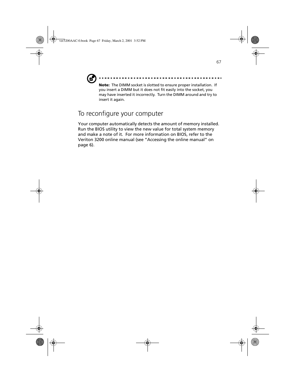 Acer 3200 User Manual | Page 77 / 96