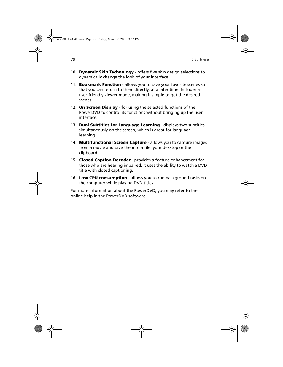 Acer 3200 User Manual | Page 88 / 96