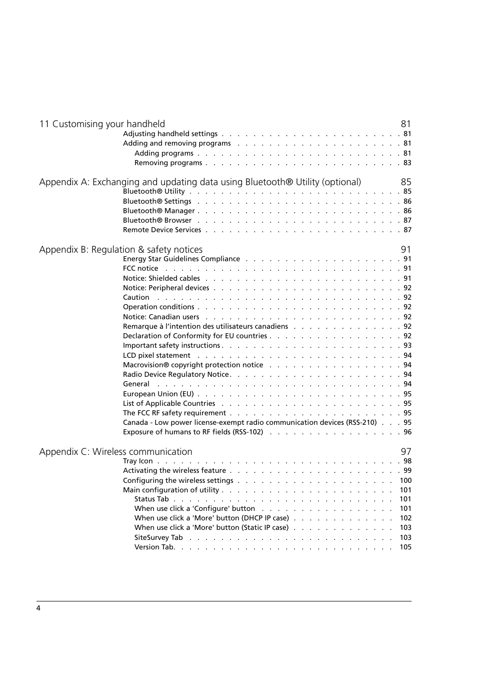 Acer n50 User Manual | Page 14 / 122