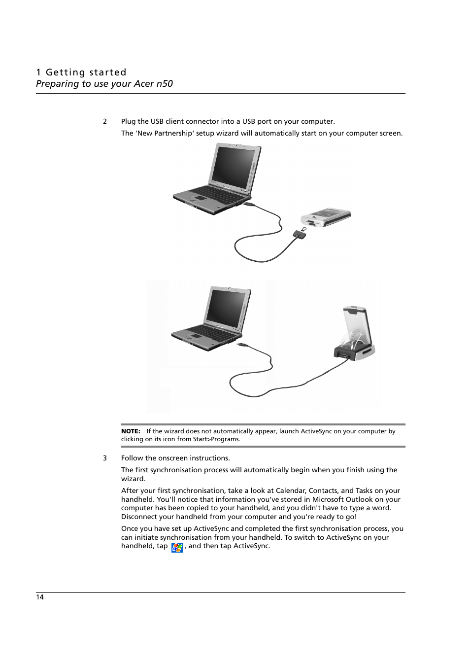 Acer n50 User Manual | Page 28 / 122