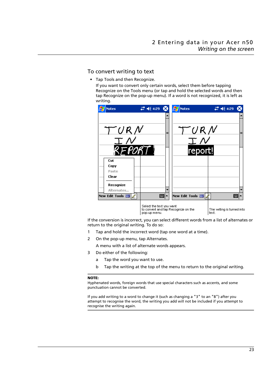 Acer n50 User Manual | Page 37 / 122