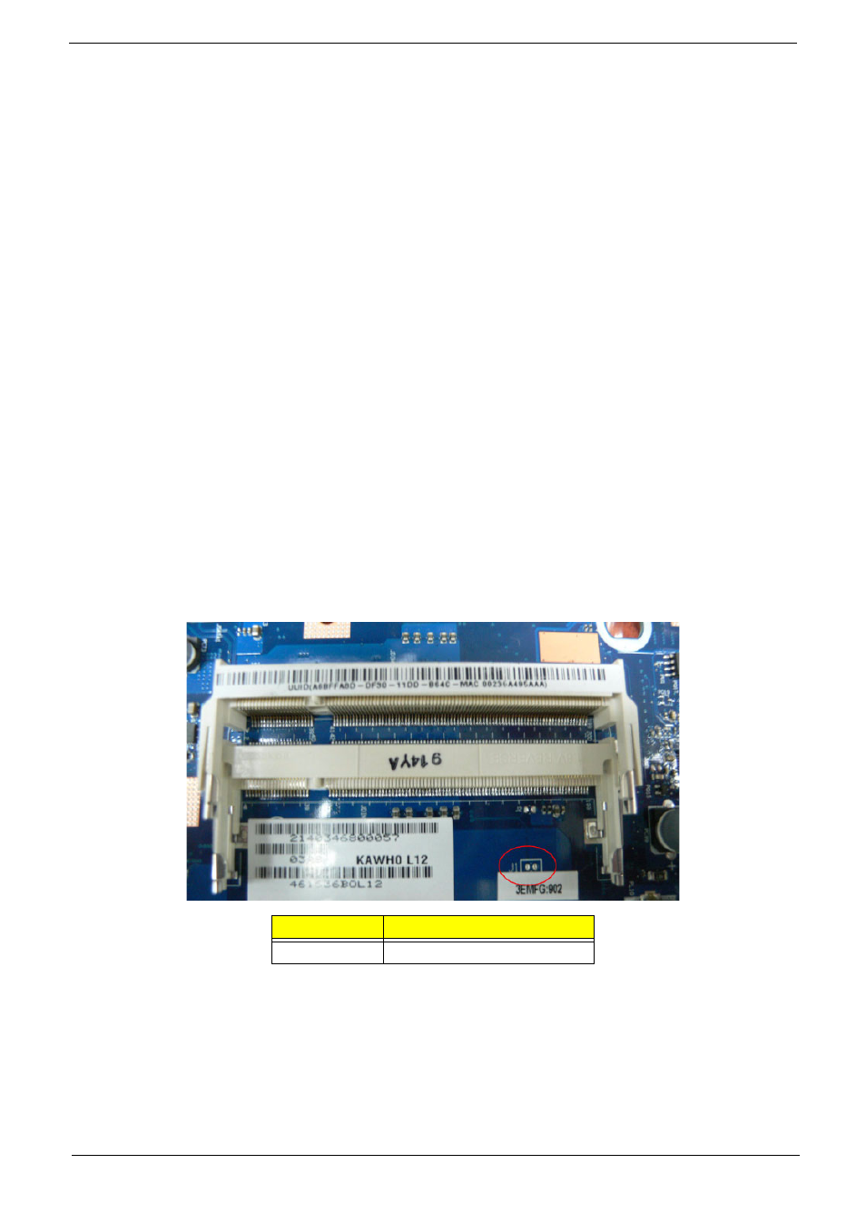 Clearing password check and bios recovery, Clearing password check, Clear cmos jumper | Clearing password check clear cmos jumper, Steps for clearing bios password check | Acer 7715Z User Manual | Page 159 / 200