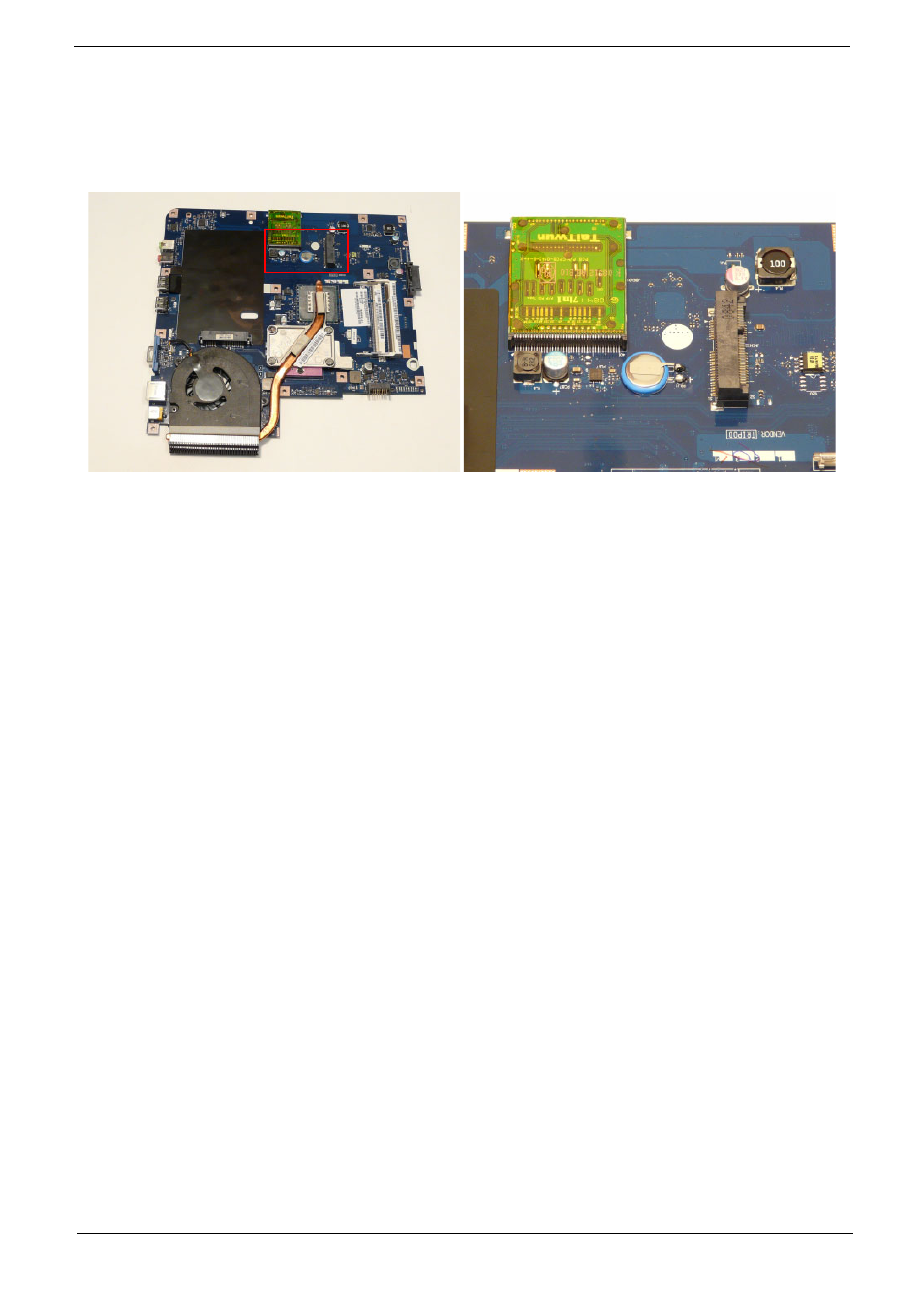 Removing the rtc battery | Acer 7715Z User Manual | Page 85 / 200