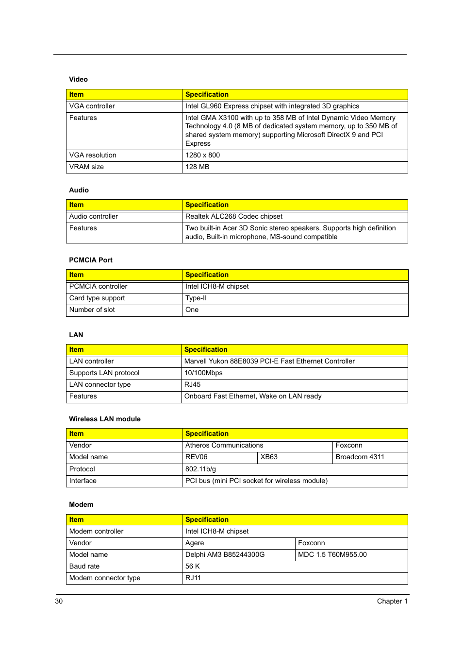 Acer 4715Z User Manual | Page 40 / 154