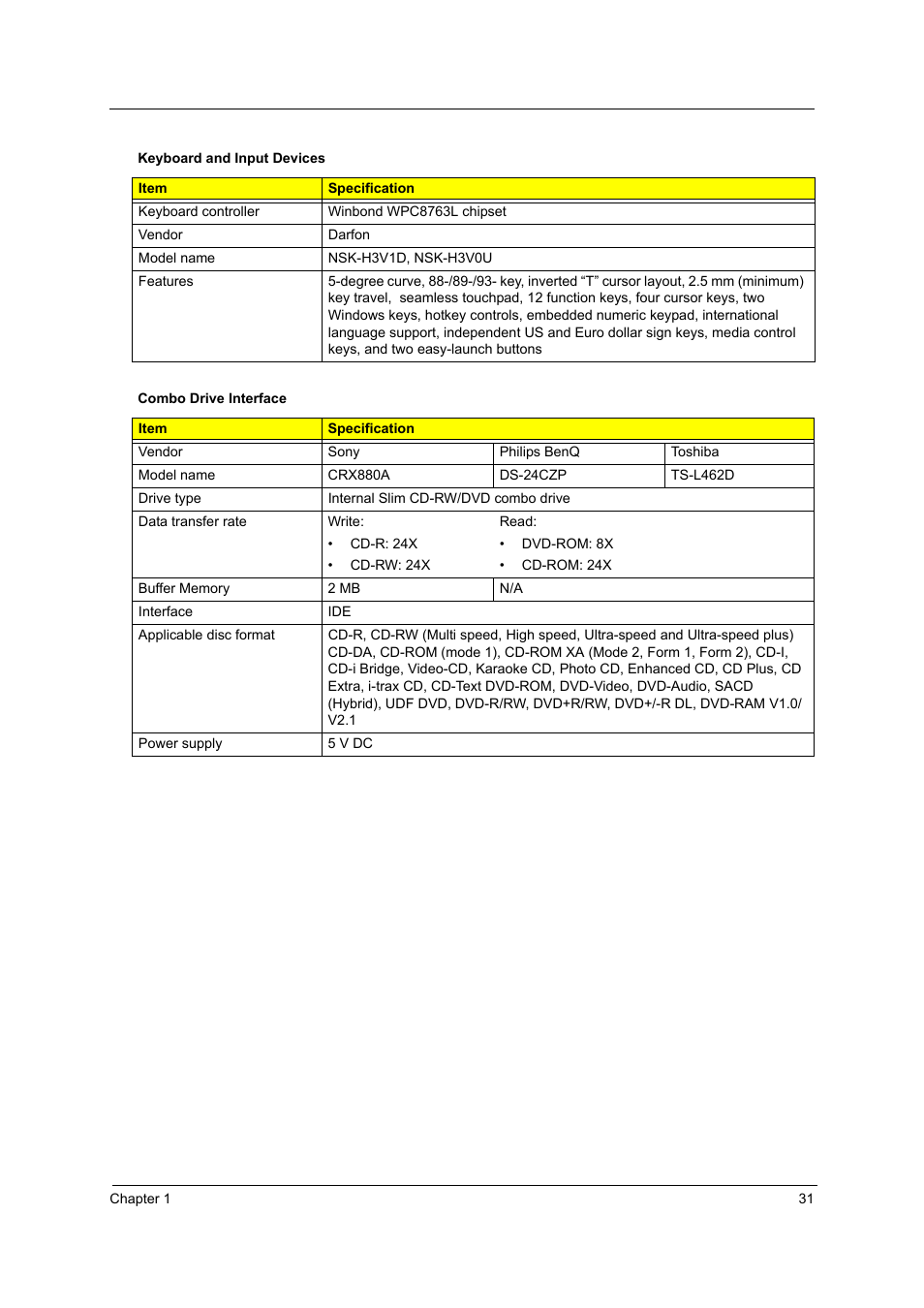 Acer 4715Z User Manual | Page 41 / 154