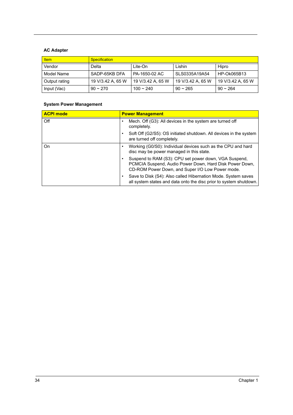 Acer 4715Z User Manual | Page 44 / 154