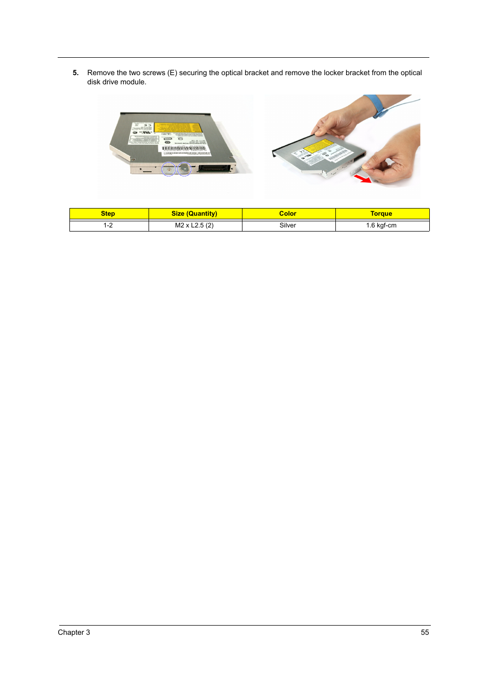 Acer 4715Z User Manual | Page 65 / 154