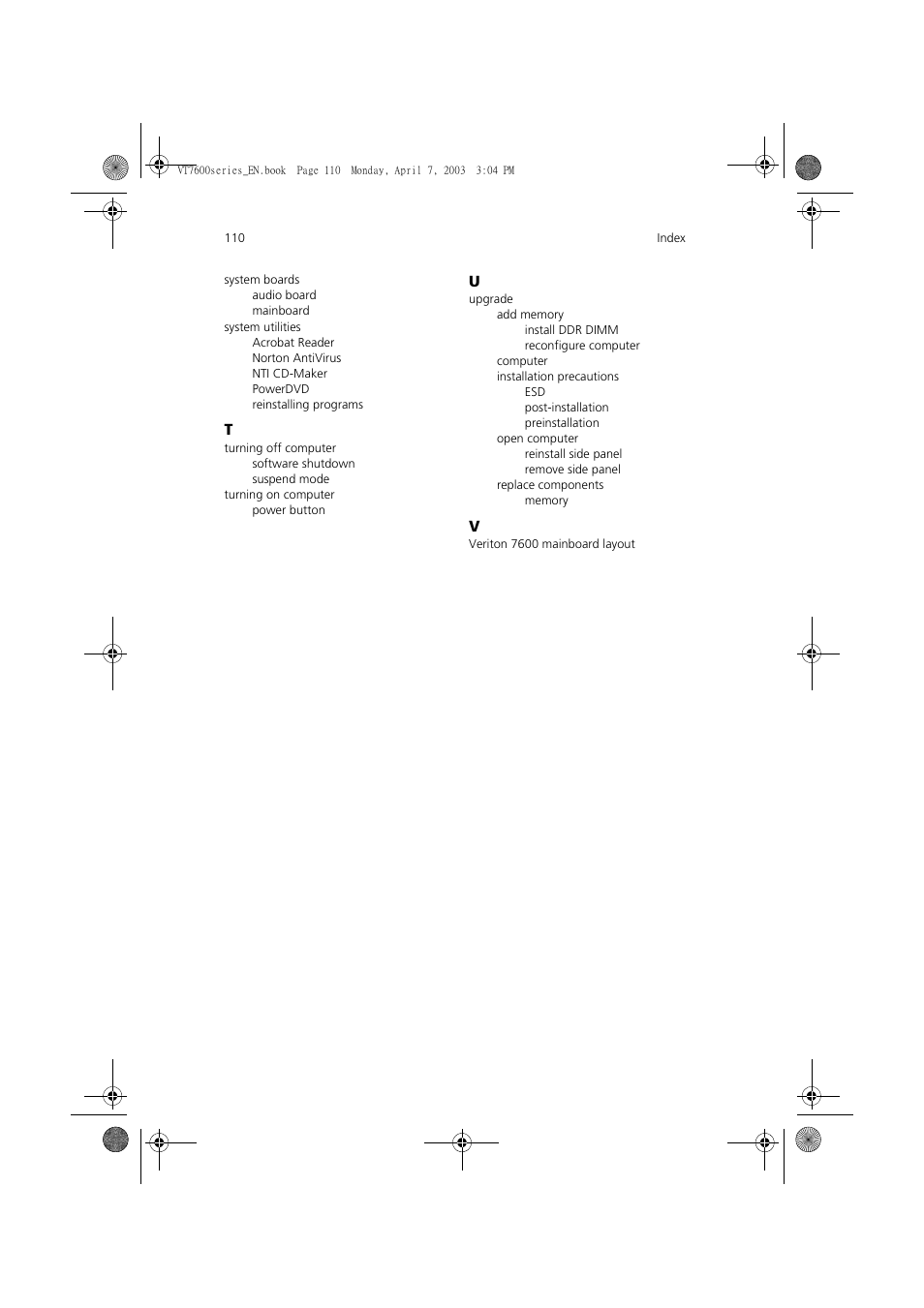 Acer 7600 series User Manual | Page 116 / 116