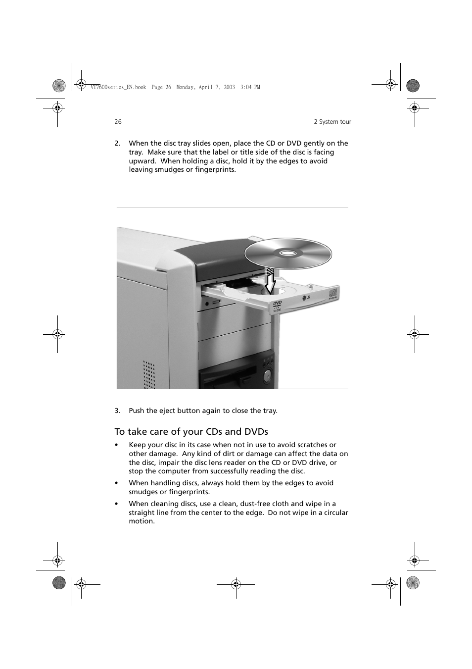 Acer 7600 series User Manual | Page 32 / 116