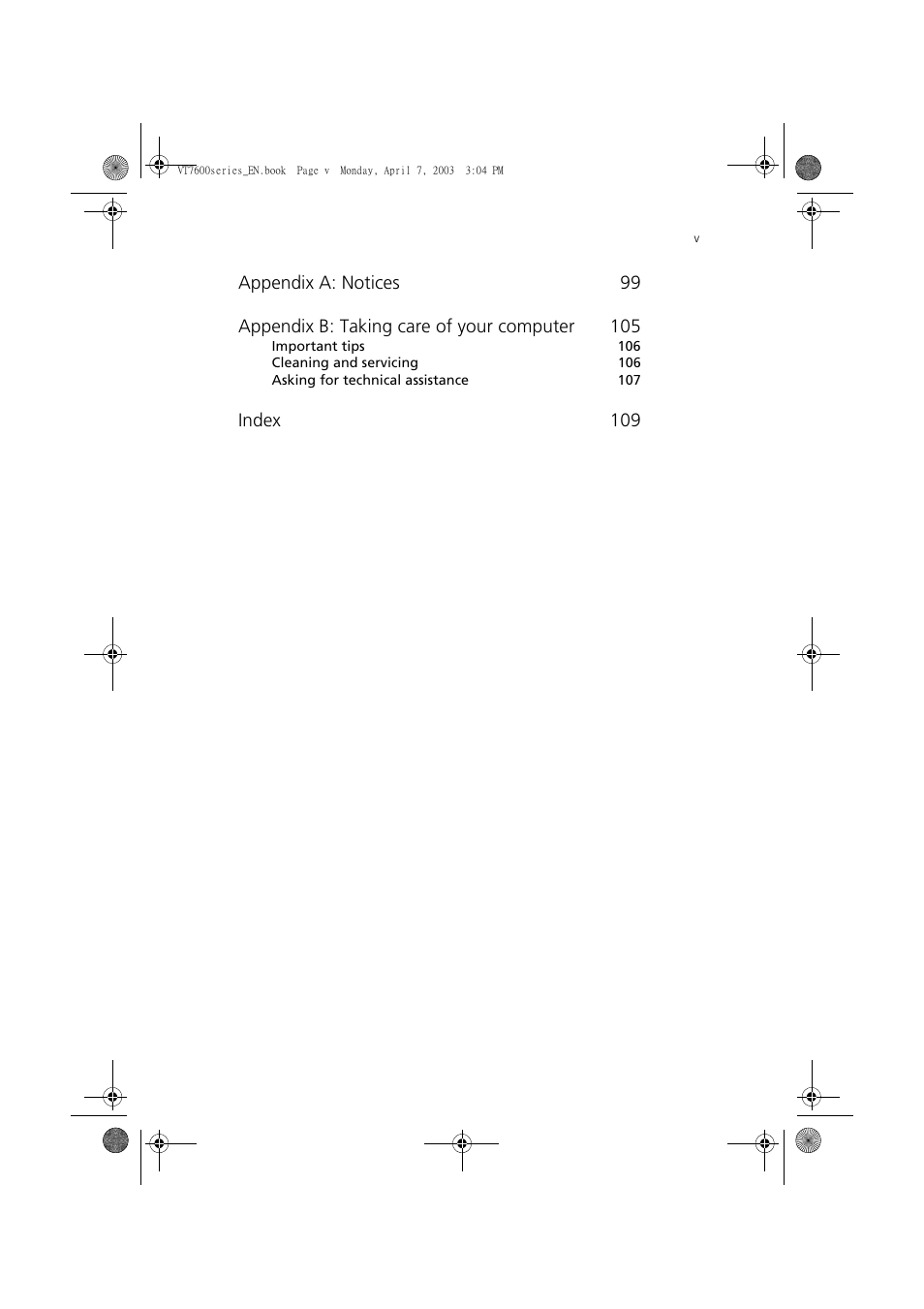 Acer 7600 series User Manual | Page 5 / 116