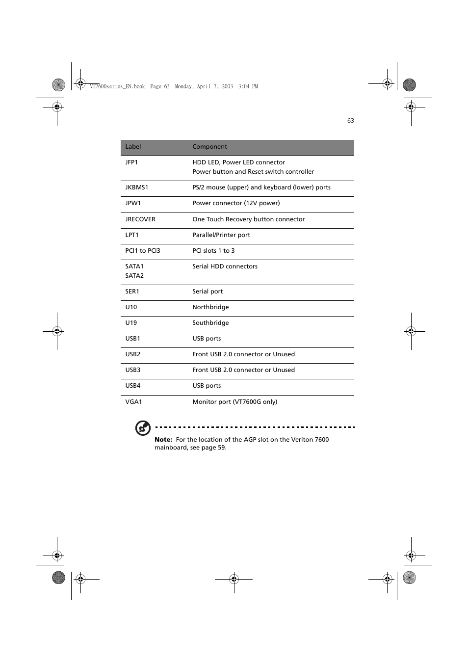 Acer 7600 series User Manual | Page 69 / 116