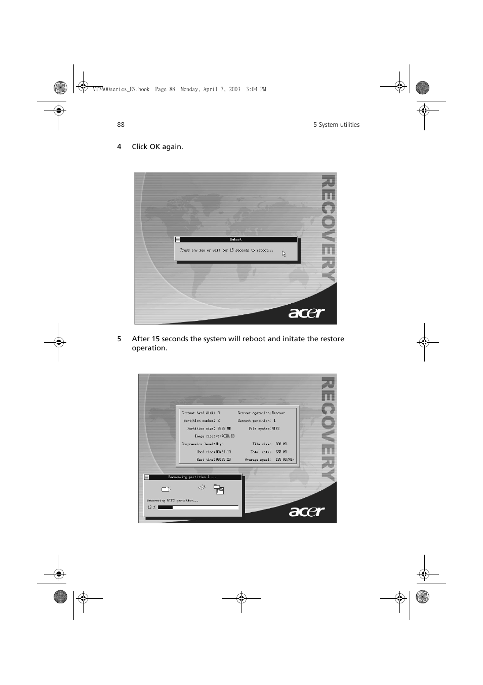 Acer 7600 series User Manual | Page 94 / 116