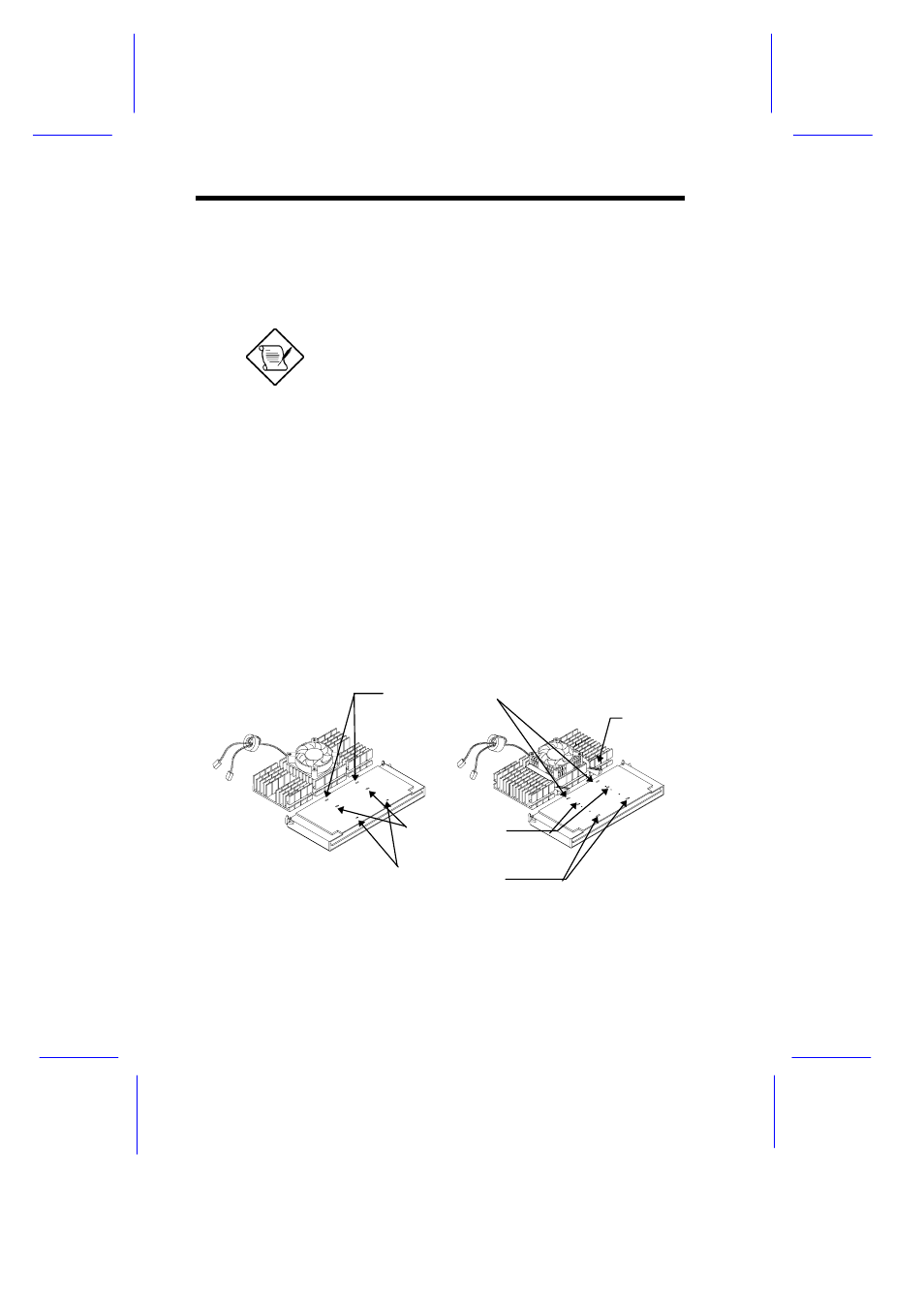Installing the pentium ii processor | Acer 500L User Manual | Page 32 / 91