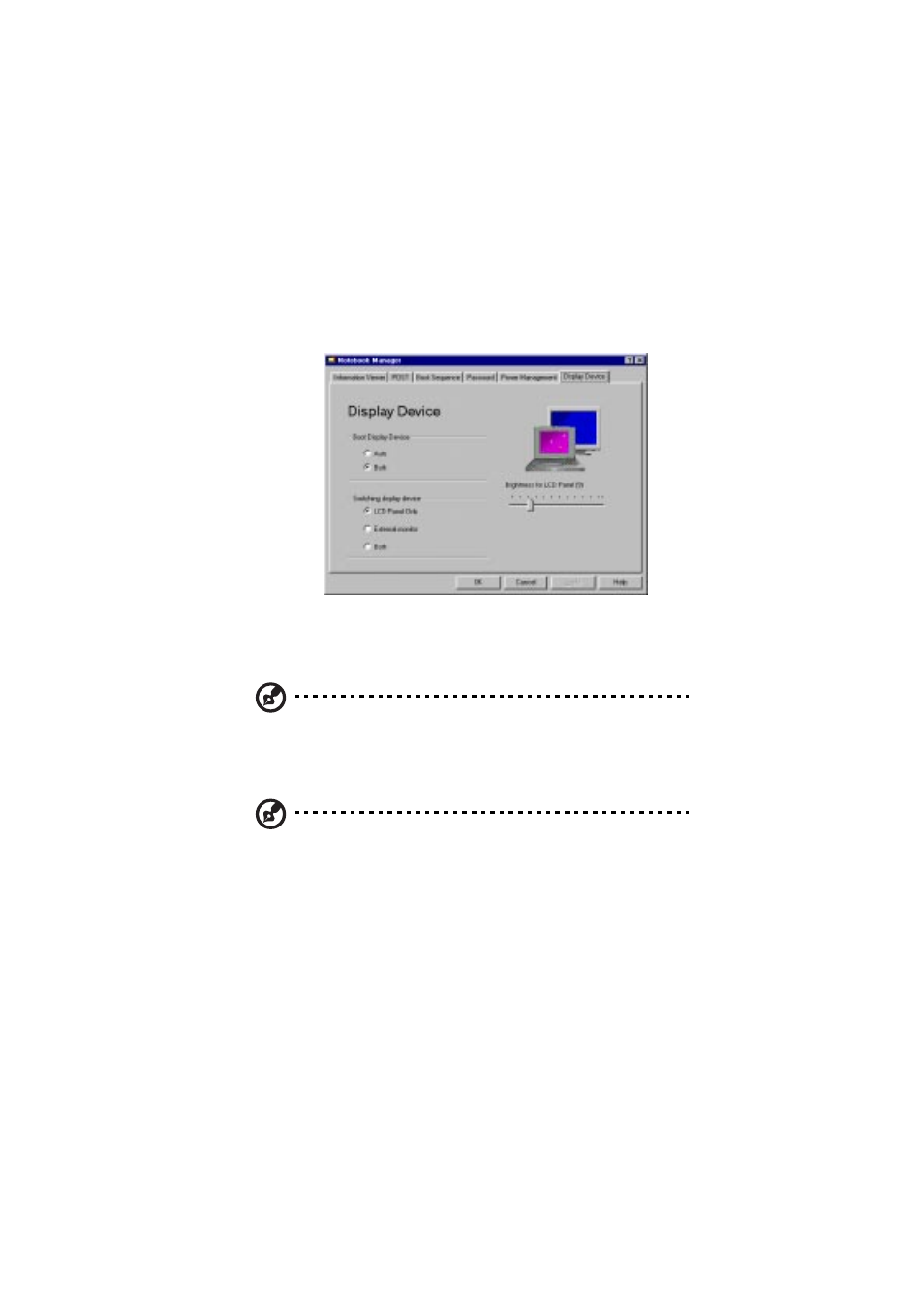 Display device | Acer 505 series User Manual | Page 100 / 132