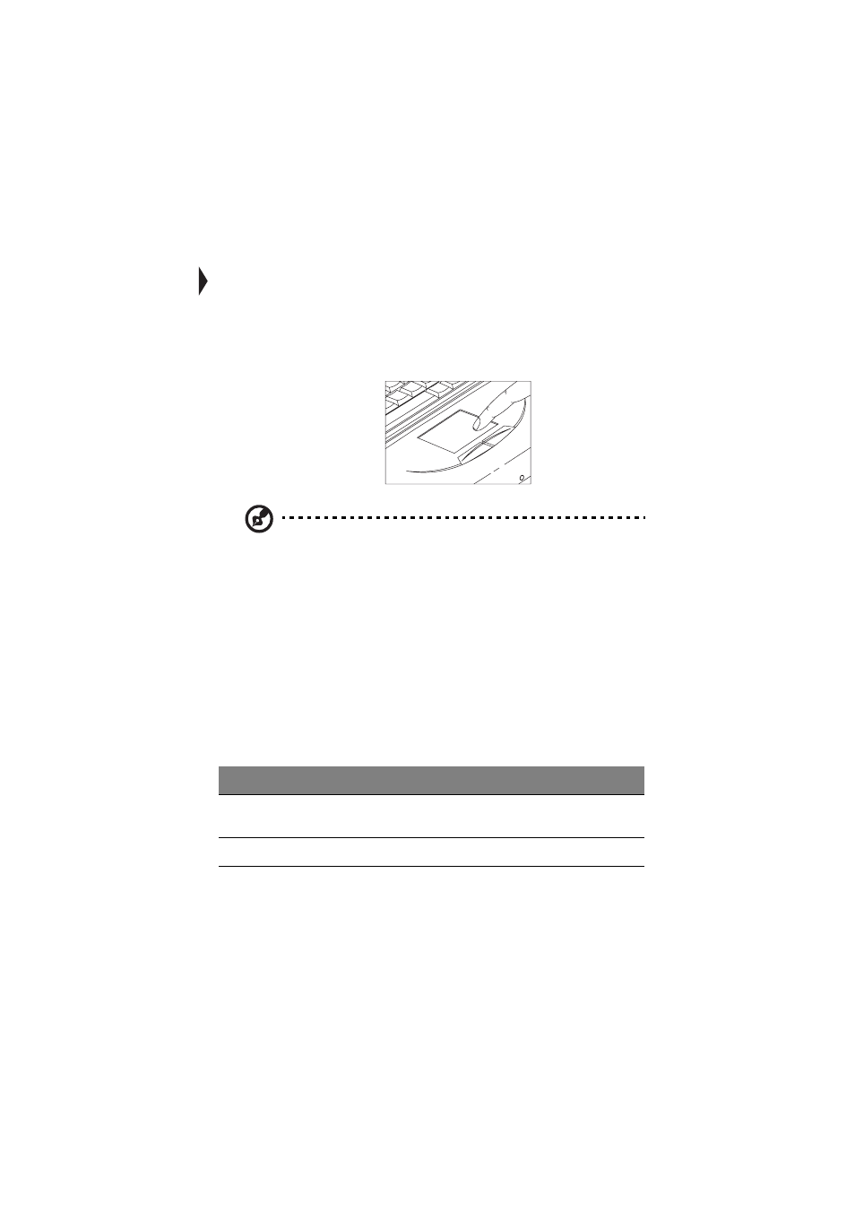 Touchpad, Touchpad basics | Acer 505 series User Manual | Page 37 / 132