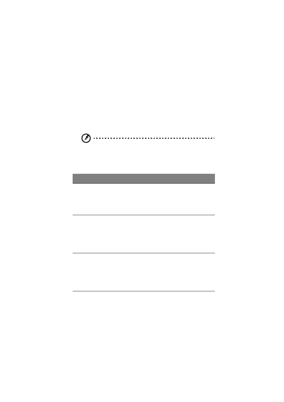 Battery-low warning | Acer 505 series User Manual | Page 57 / 132