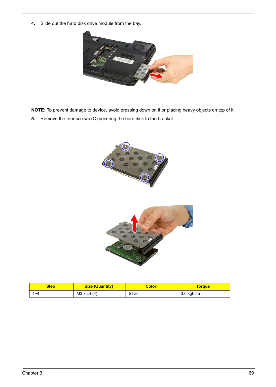 Acer 1200 User Manual | Page 79 / 166