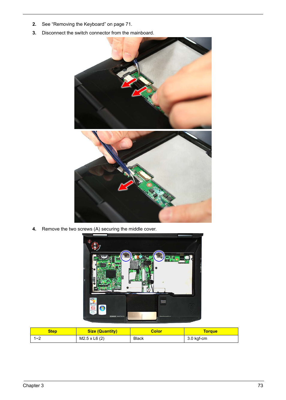 Acer 1200 User Manual | Page 83 / 166