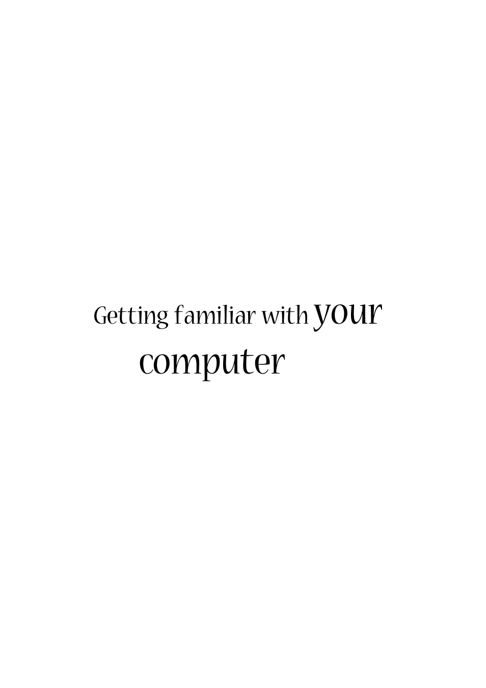 Getting familiar with your computer, Your computer | Acer 1510 Series User Manual | Page 11 / 99
