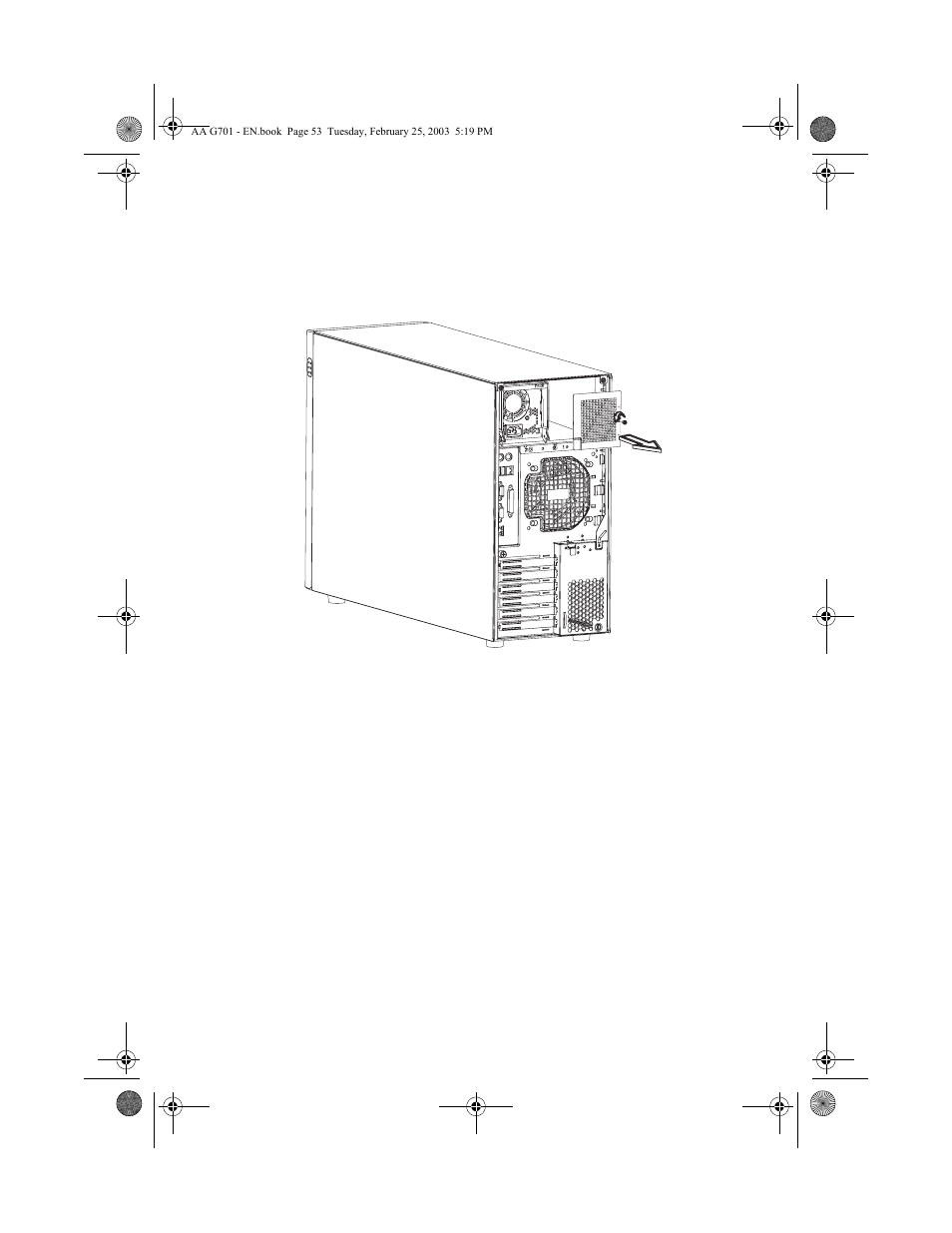 To install a redundant power supply module | Acer Altos G700 series User Manual | Page 63 / 124