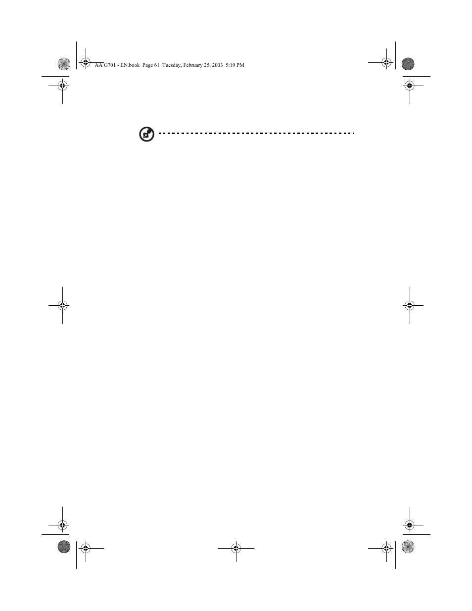 Acer Altos G700 series User Manual | Page 71 / 124