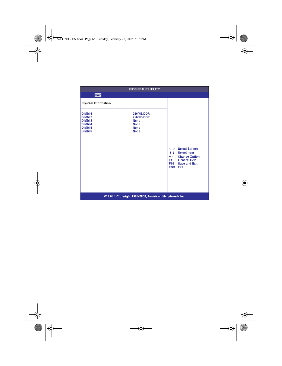 Acer Altos G700 series User Manual | Page 75 / 124