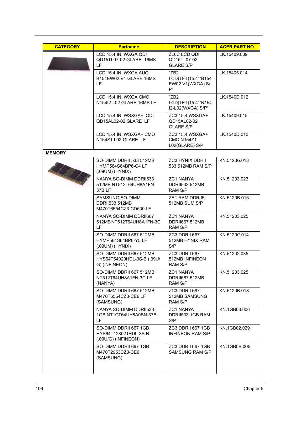Acer 5000 User Manual | Page 115 / 118