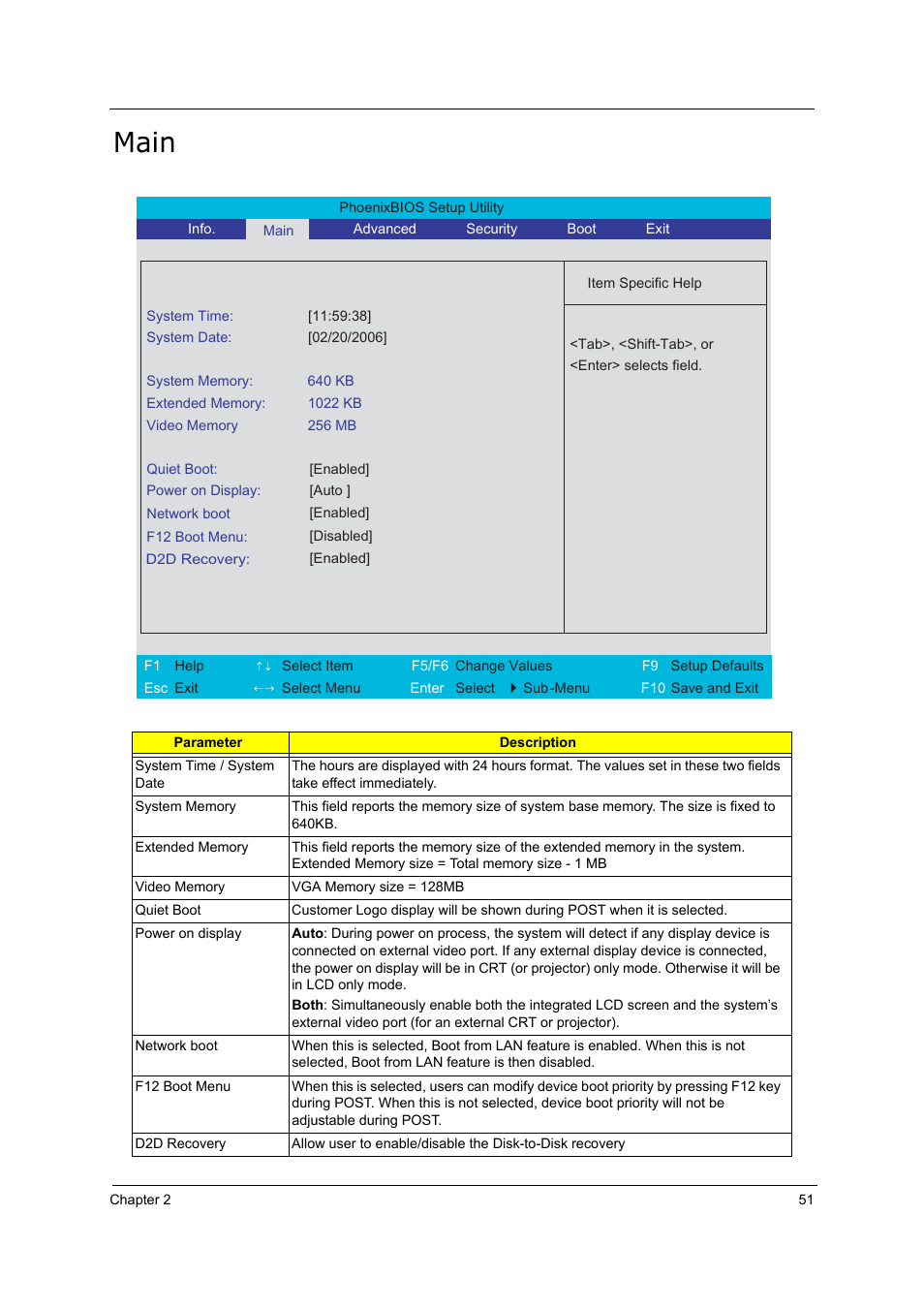 Main | Acer 5000 User Manual | Page 60 / 118