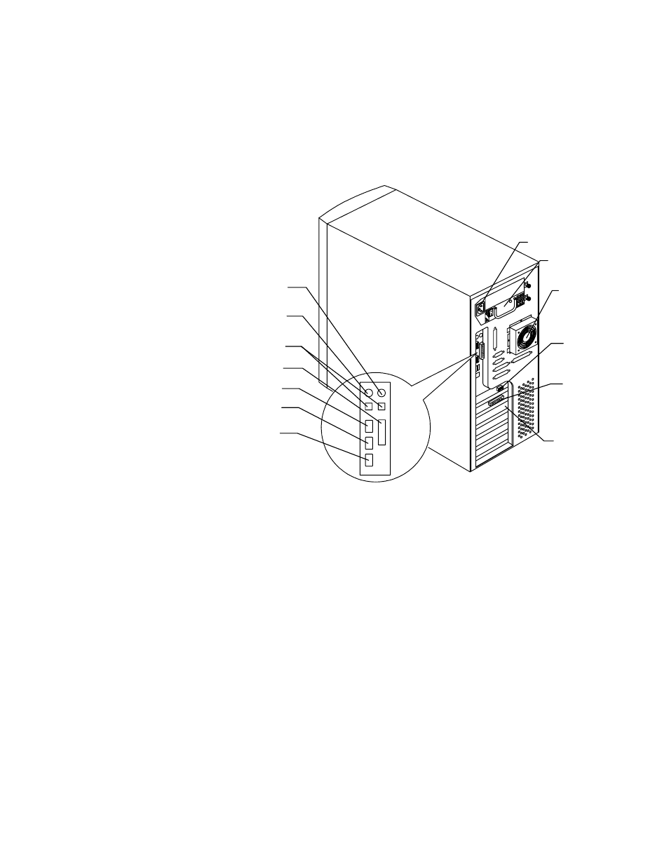 2 rear panel -3, 2 rear panel | Acer ALTOS 1100E User Manual | Page 19 / 161