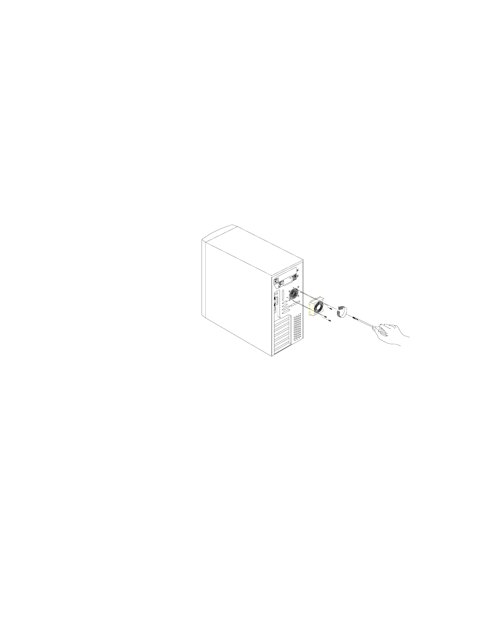 8 replacing the external redundant system fan -23, 8 replacing the external redundant system fan | Acer ALTOS 1100E User Manual | Page 39 / 161