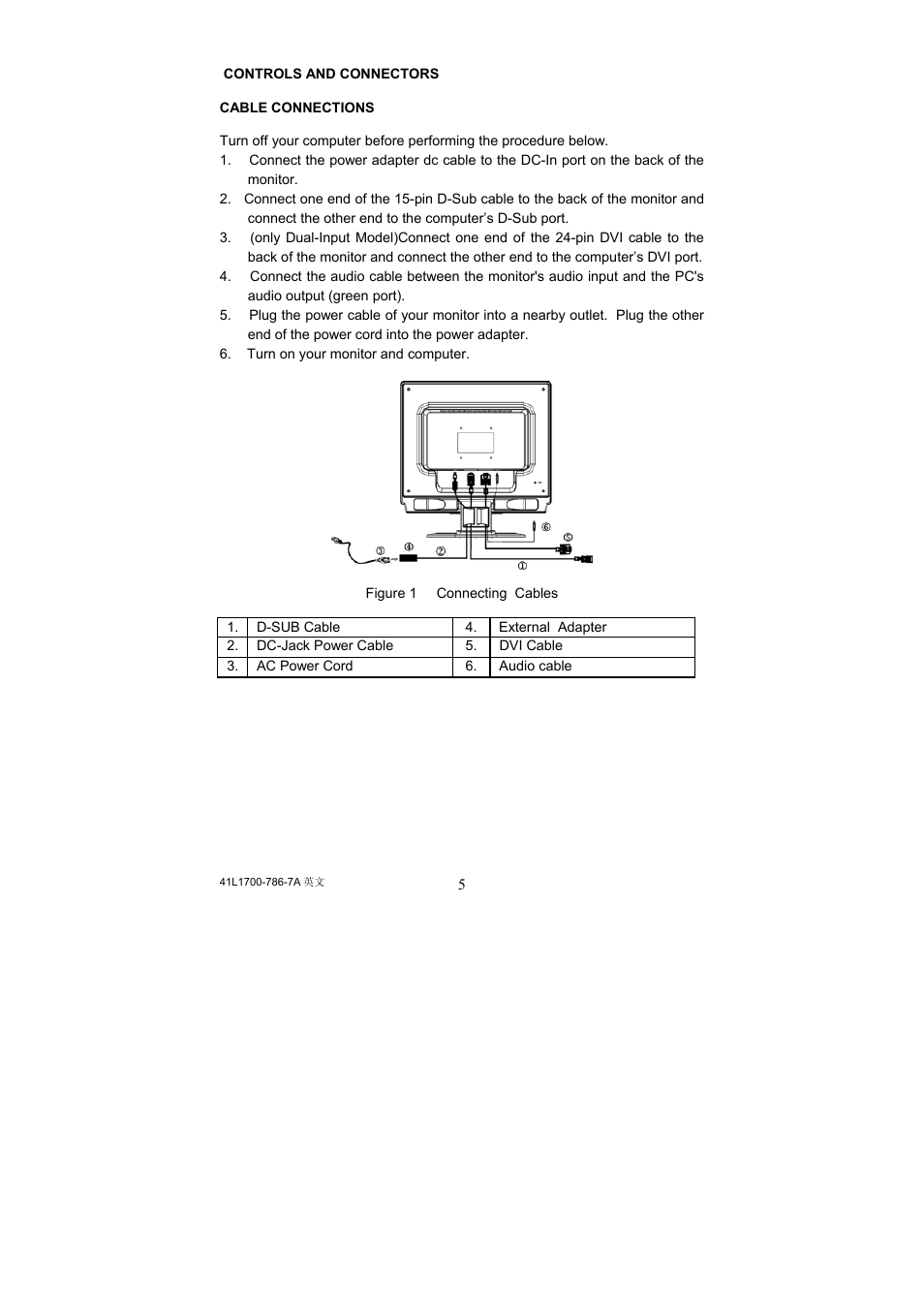 Acer 41L1700-786-7A User Manual | Page 6 / 20