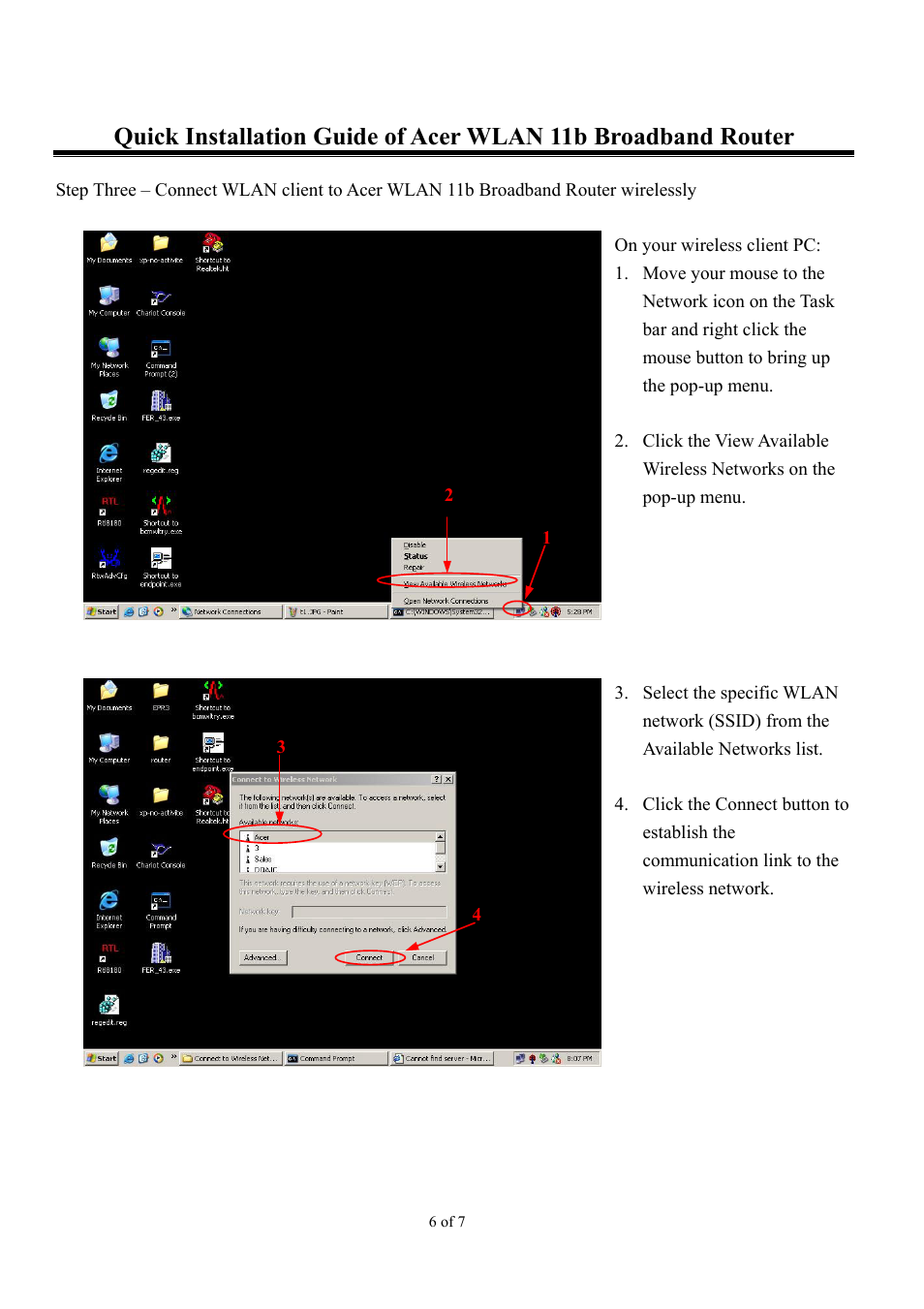 Acer 11b User Manual | Page 6 / 7