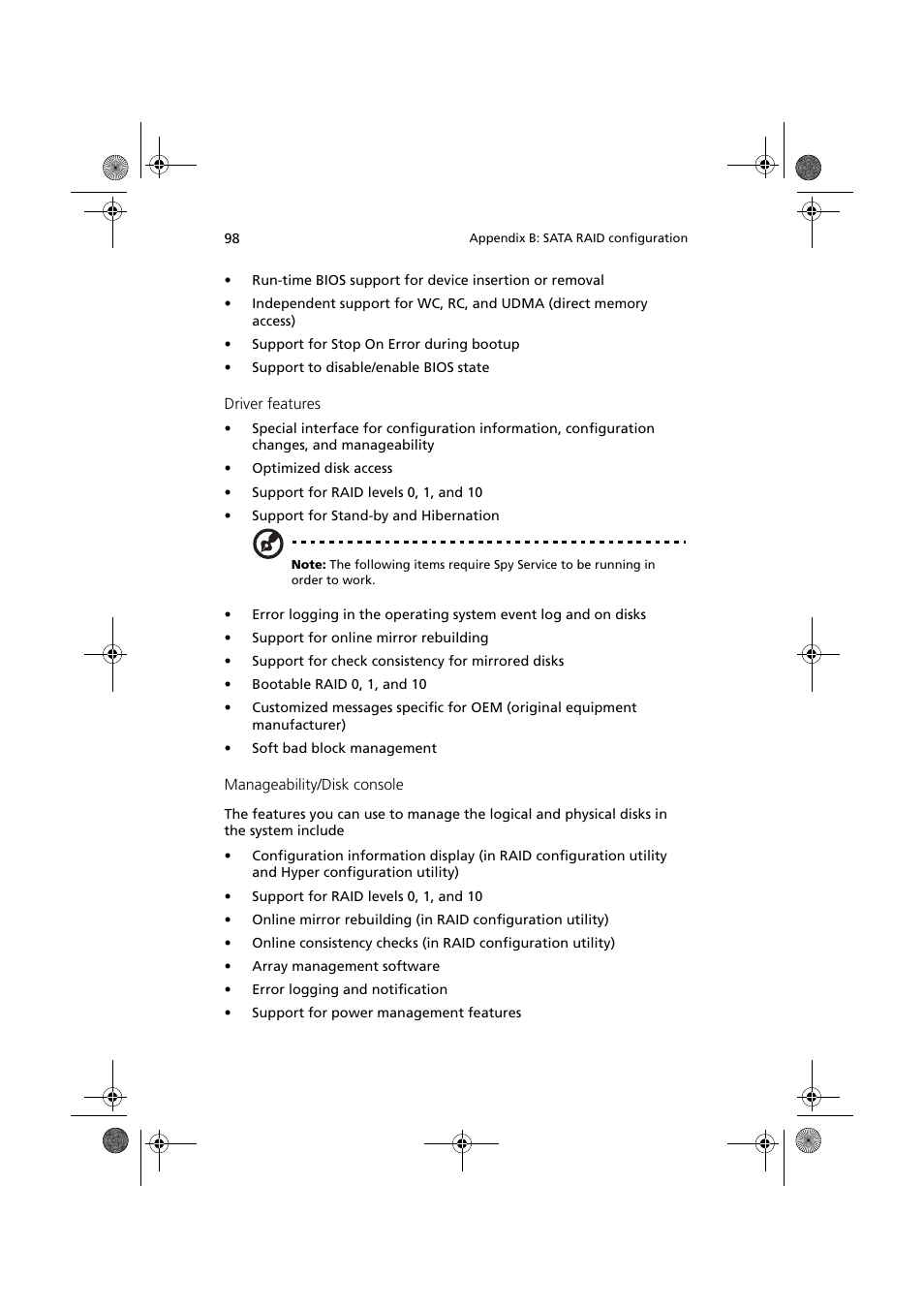 Acer Altos G320 Series User Manual | Page 108 / 132