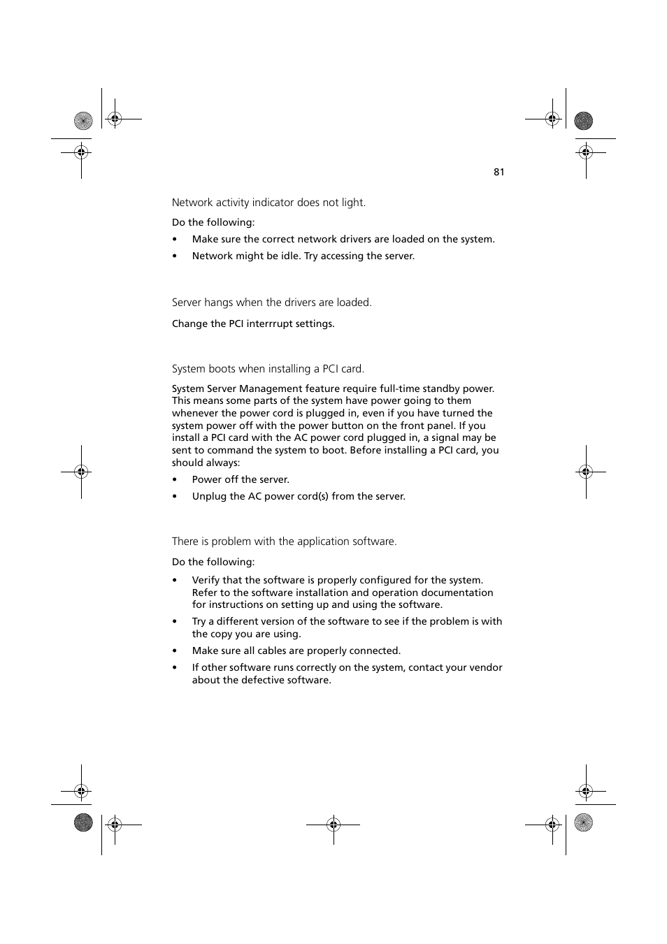 Acer Altos G320 Series User Manual | Page 91 / 132