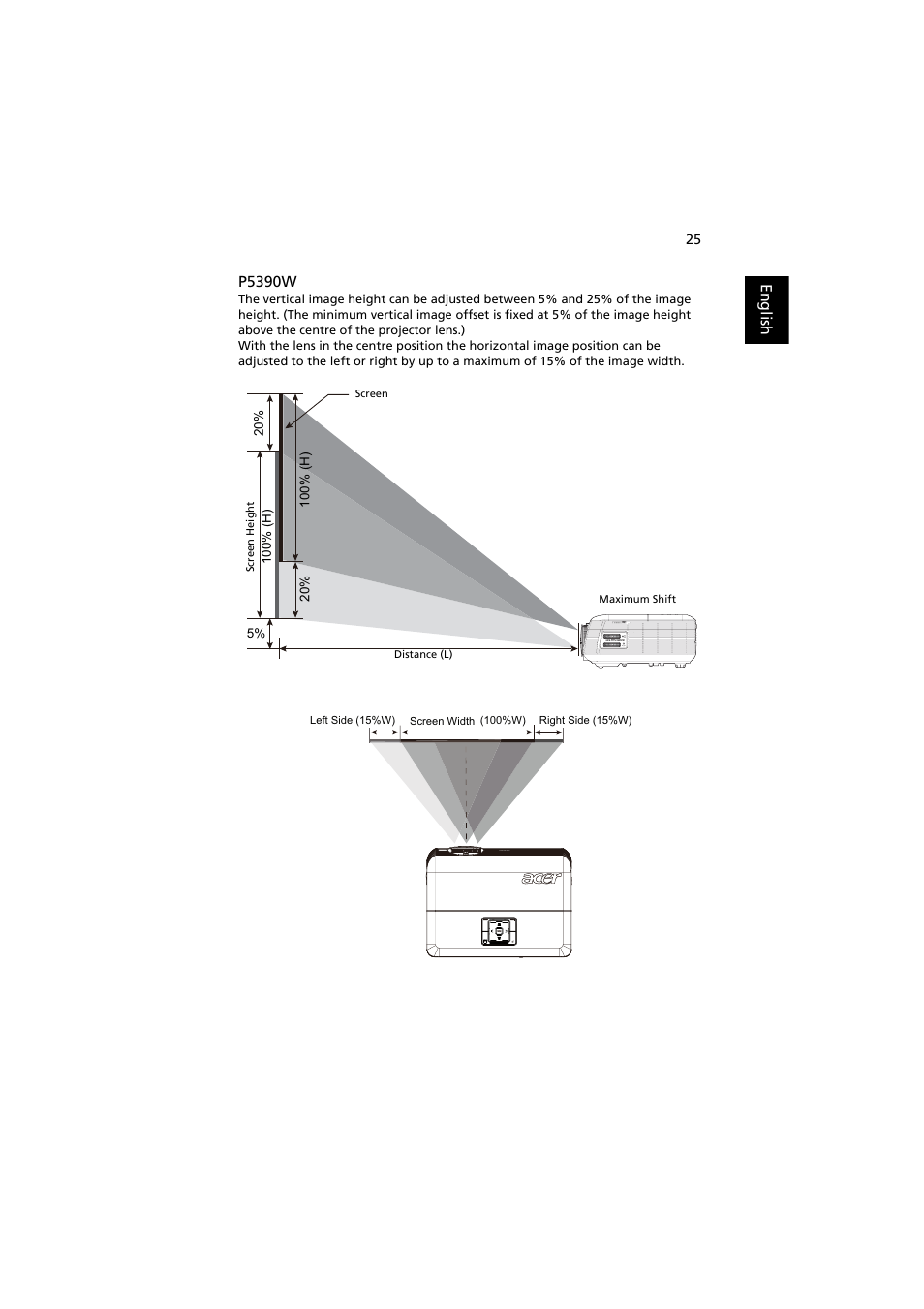 Acer P5271 User Manual | Page 37 / 70