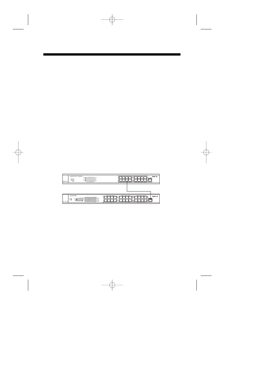 Chapter 3-apply a feasible networking, 1 connecting a hub/switch to normal port, Apply a feasible networking | Acer ALW-3016 User Manual | Page 10 / 16