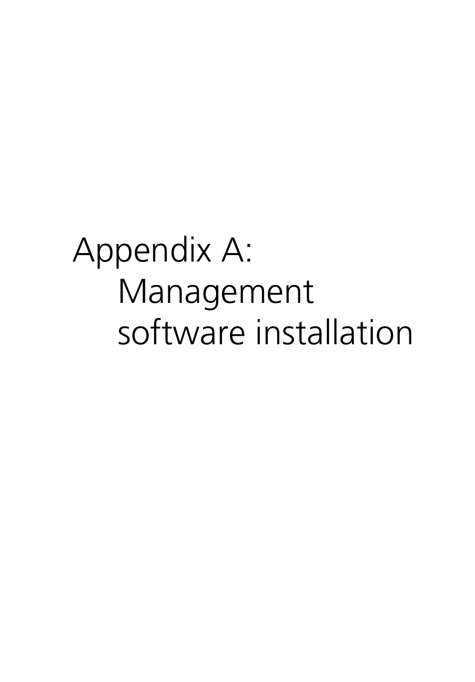 Appendix a: management software installation | Acer Altos R710 User Manual | Page 171 / 214